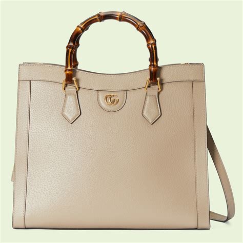 gucci princy medium tote|Gucci Diana medium tote bag in light beige leather .